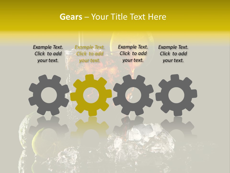 Restaurant Cool Mint PowerPoint Template