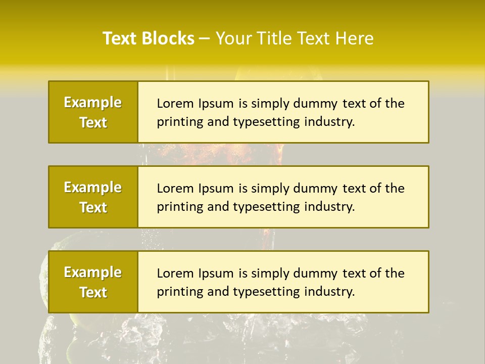 Restaurant Cool Mint PowerPoint Template