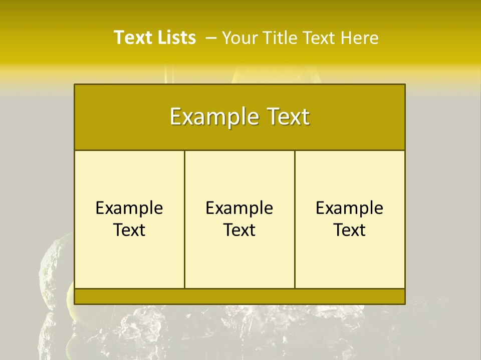 Restaurant Cool Mint PowerPoint Template