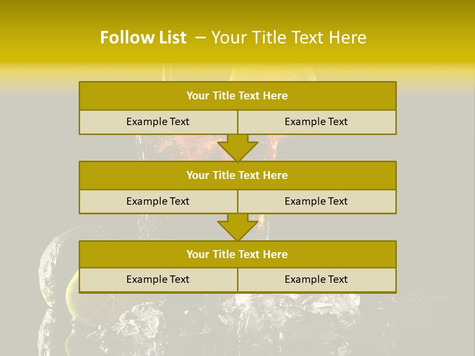 Restaurant Cool Mint PowerPoint Template