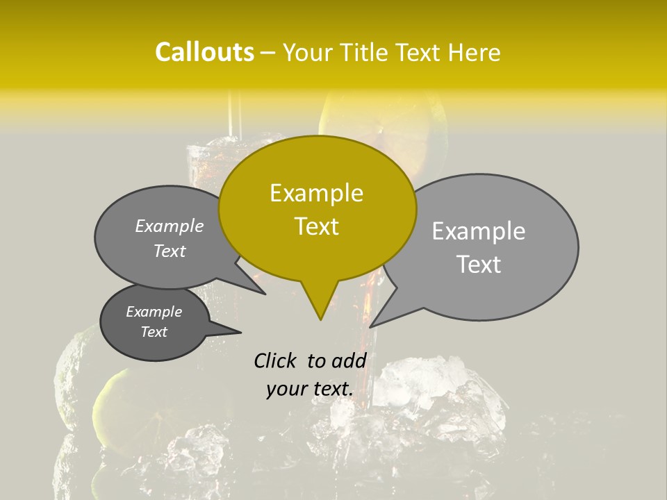 Restaurant Cool Mint PowerPoint Template