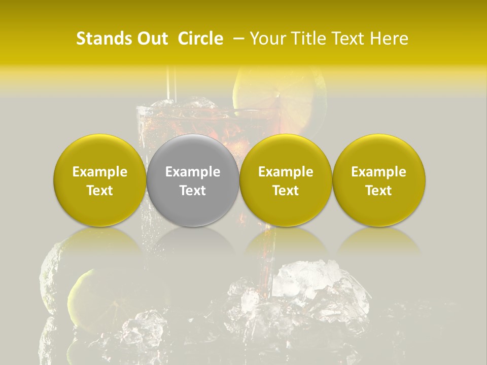 Restaurant Cool Mint PowerPoint Template