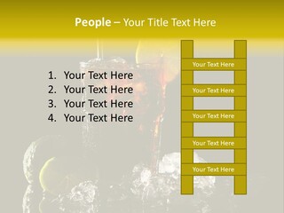 Restaurant Cool Mint PowerPoint Template