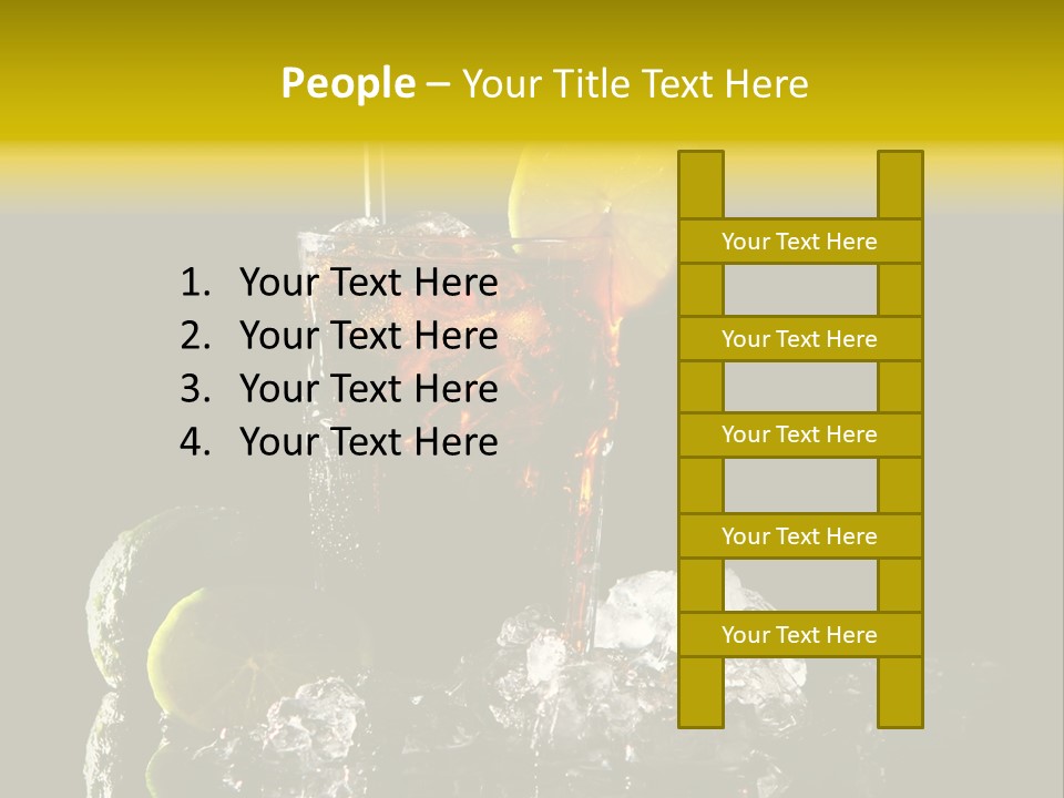 Restaurant Cool Mint PowerPoint Template