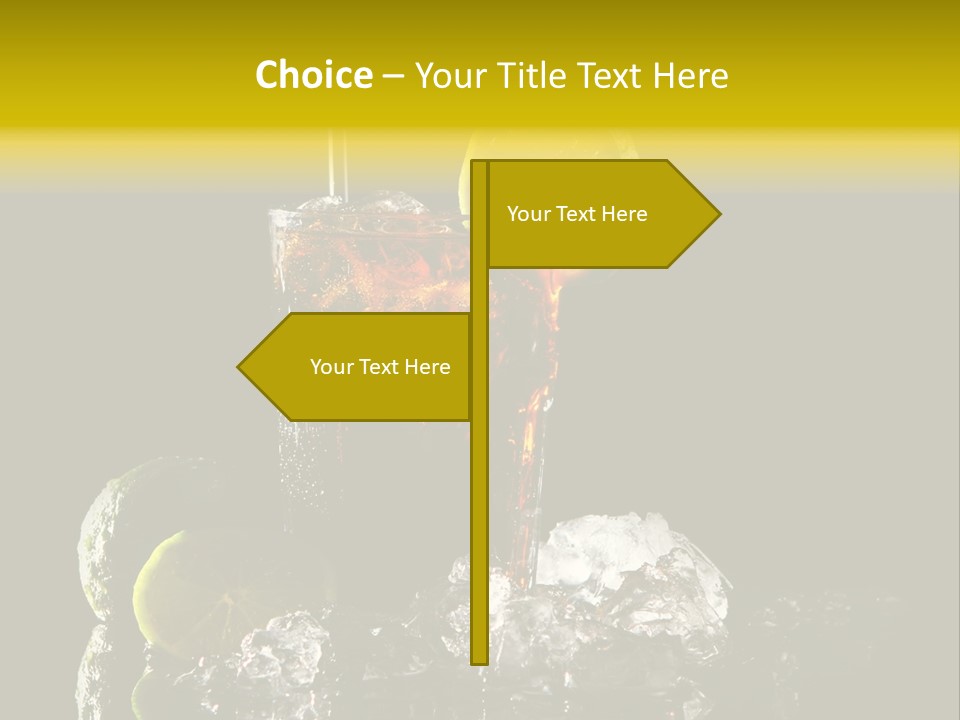 Restaurant Cool Mint PowerPoint Template