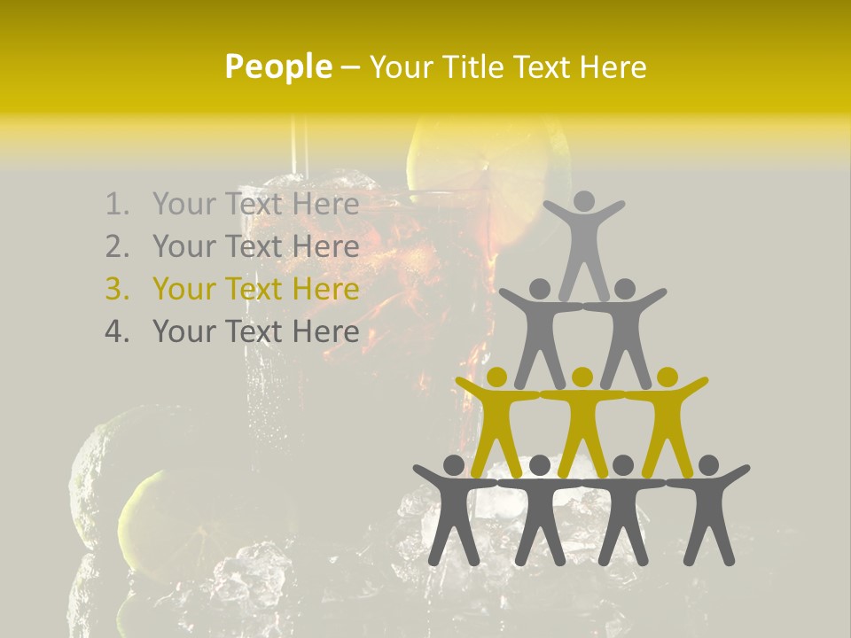 Restaurant Cool Mint PowerPoint Template