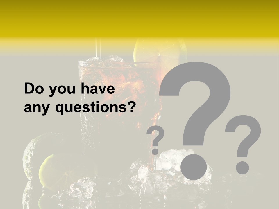 Restaurant Cool Mint PowerPoint Template