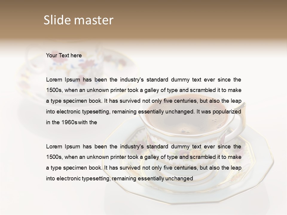 Joy Break Pleasure PowerPoint Template