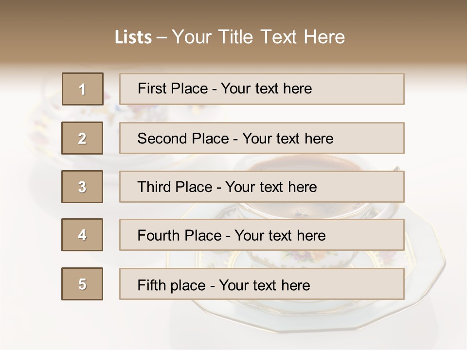Joy Break Pleasure PowerPoint Template