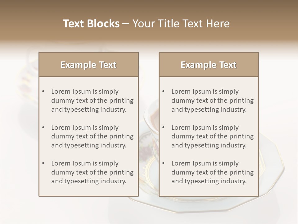 Joy Break Pleasure PowerPoint Template