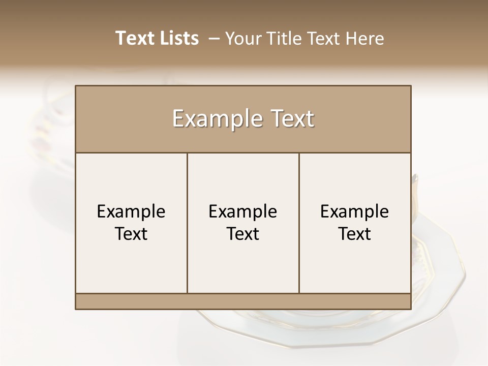 Joy Break Pleasure PowerPoint Template