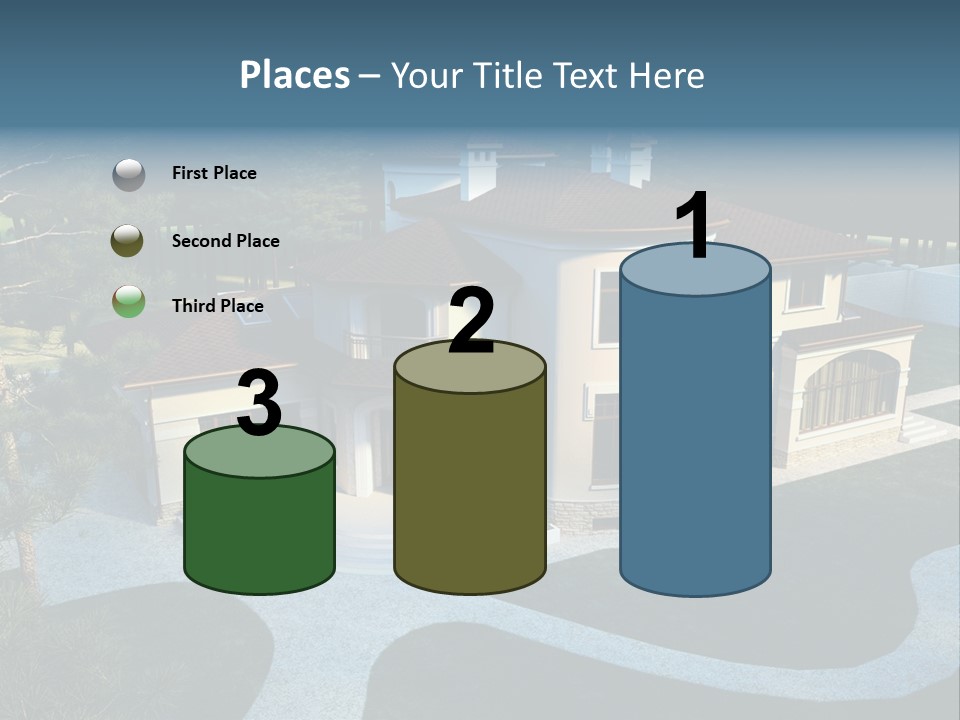 Grass Exterior Real PowerPoint Template