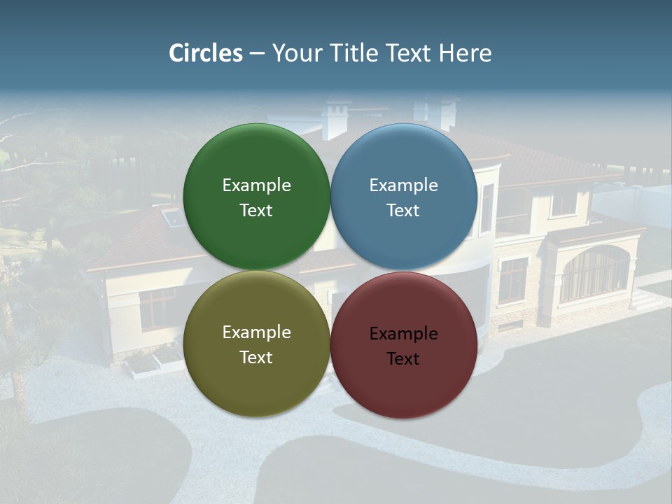 Grass Exterior Real PowerPoint Template