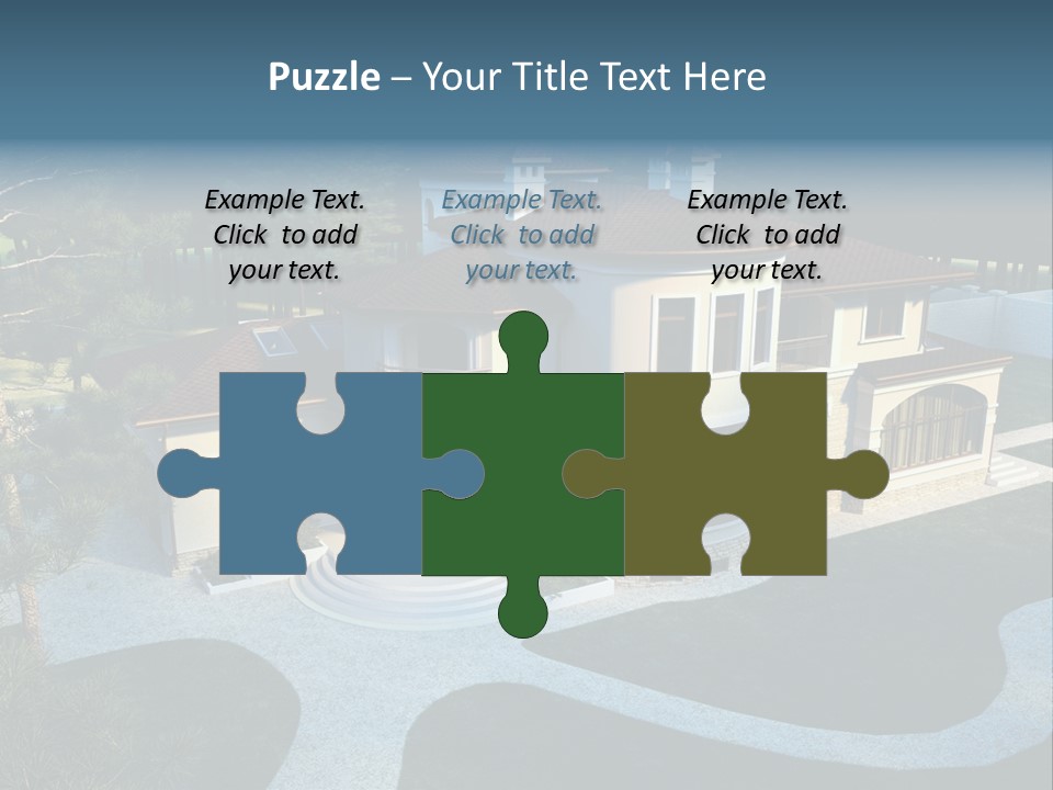 Grass Exterior Real PowerPoint Template