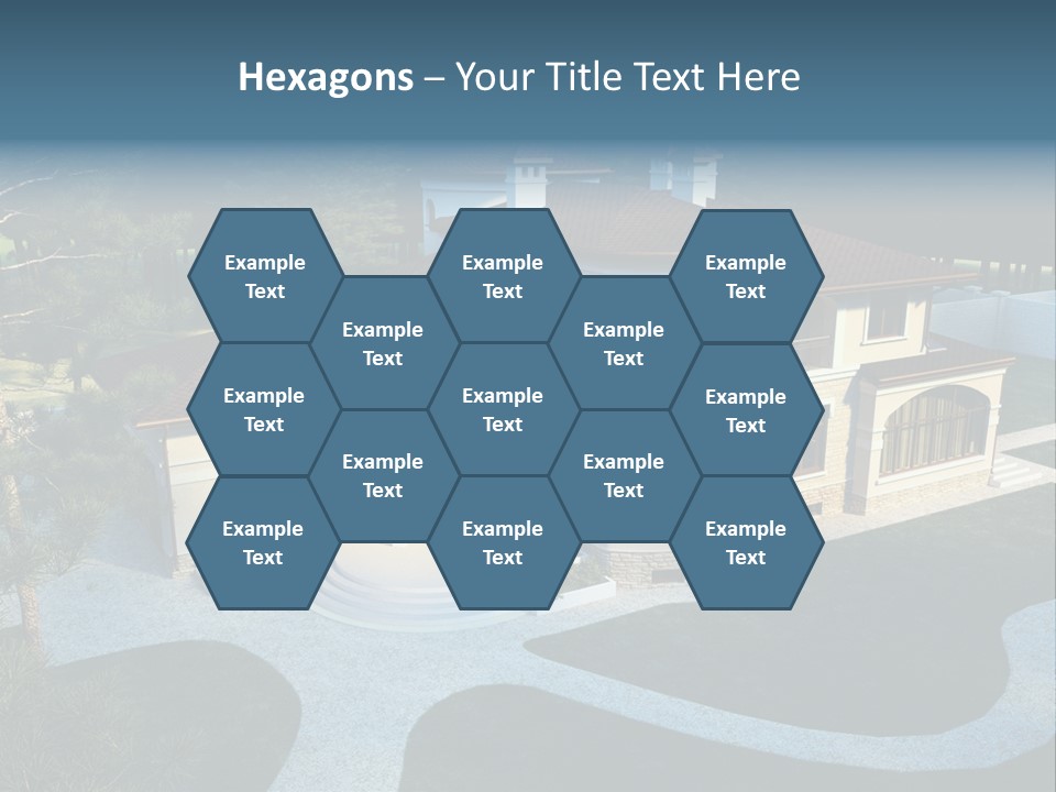 Grass Exterior Real PowerPoint Template