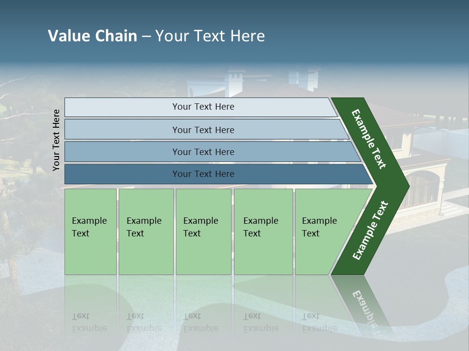 Grass Exterior Real PowerPoint Template