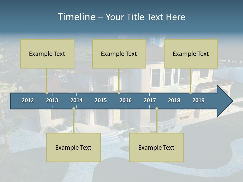 Grass Exterior Real PowerPoint Template