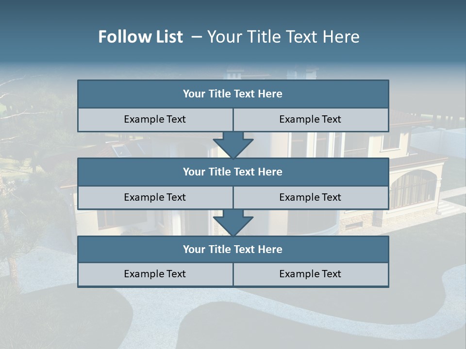 Grass Exterior Real PowerPoint Template
