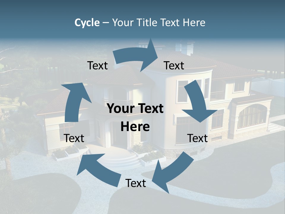 Grass Exterior Real PowerPoint Template