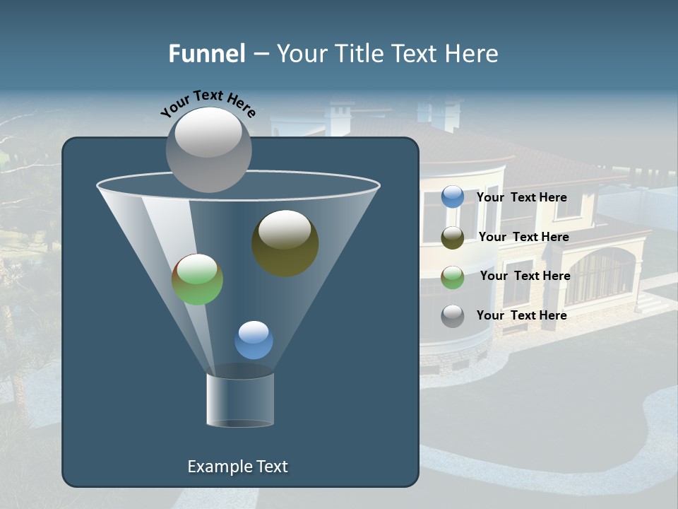 Grass Exterior Real PowerPoint Template