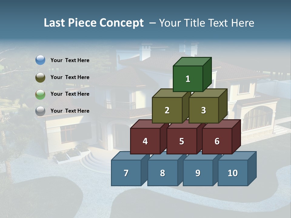 Grass Exterior Real PowerPoint Template