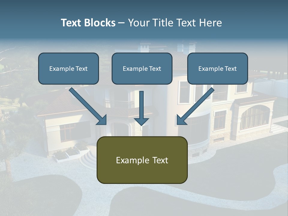 Grass Exterior Real PowerPoint Template