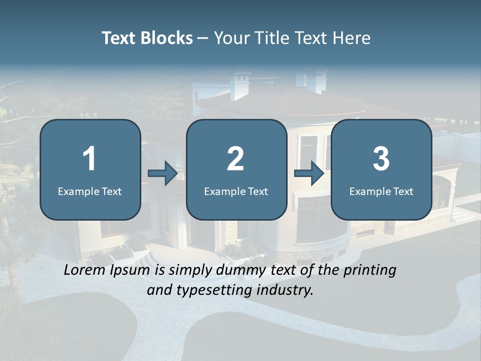 Grass Exterior Real PowerPoint Template