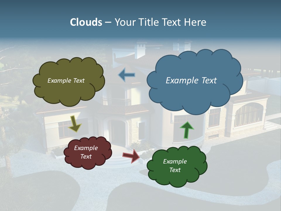 Grass Exterior Real PowerPoint Template