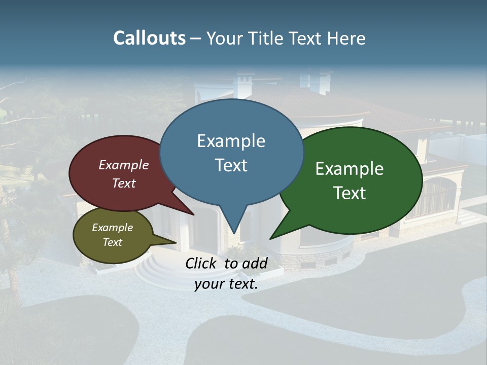 Grass Exterior Real PowerPoint Template