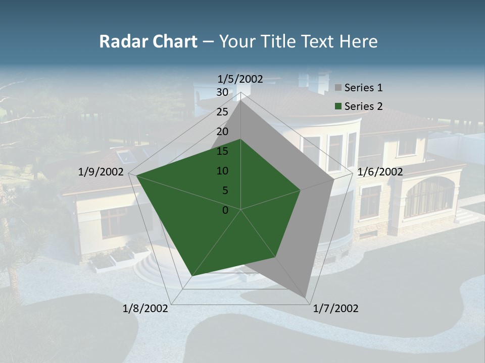 Grass Exterior Real PowerPoint Template