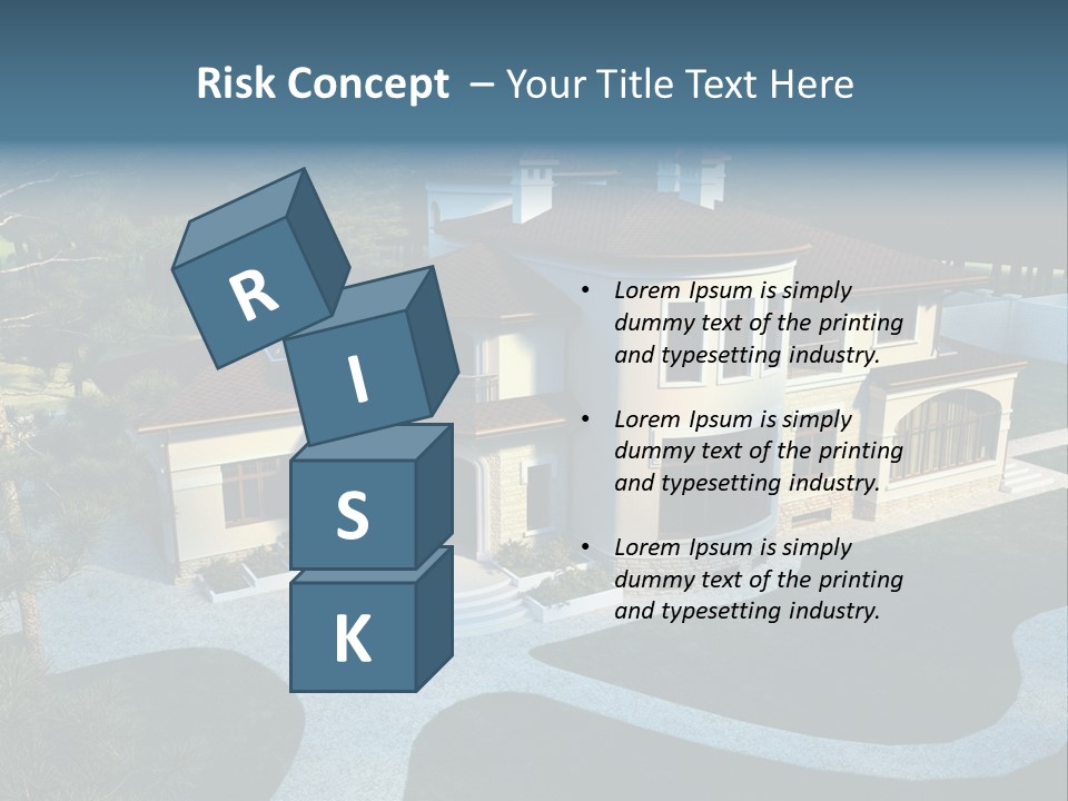 Grass Exterior Real PowerPoint Template