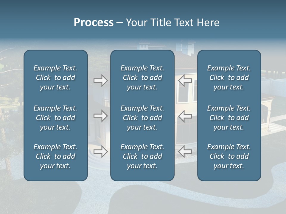 Grass Exterior Real PowerPoint Template