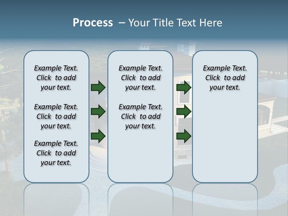 Grass Exterior Real PowerPoint Template