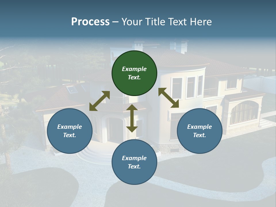 Grass Exterior Real PowerPoint Template