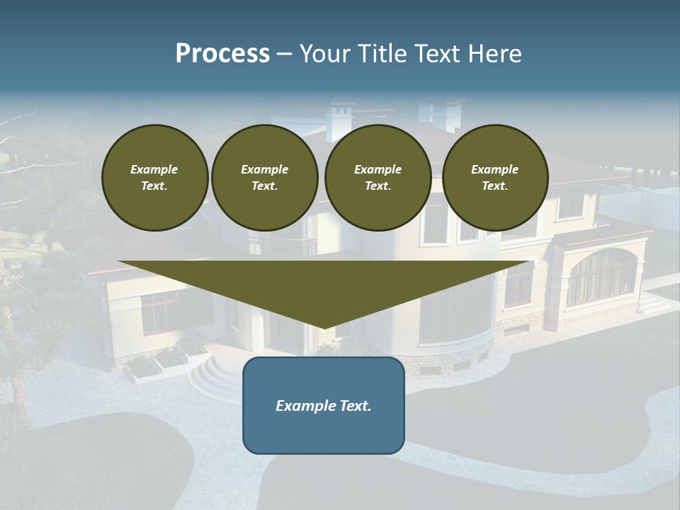 Grass Exterior Real PowerPoint Template