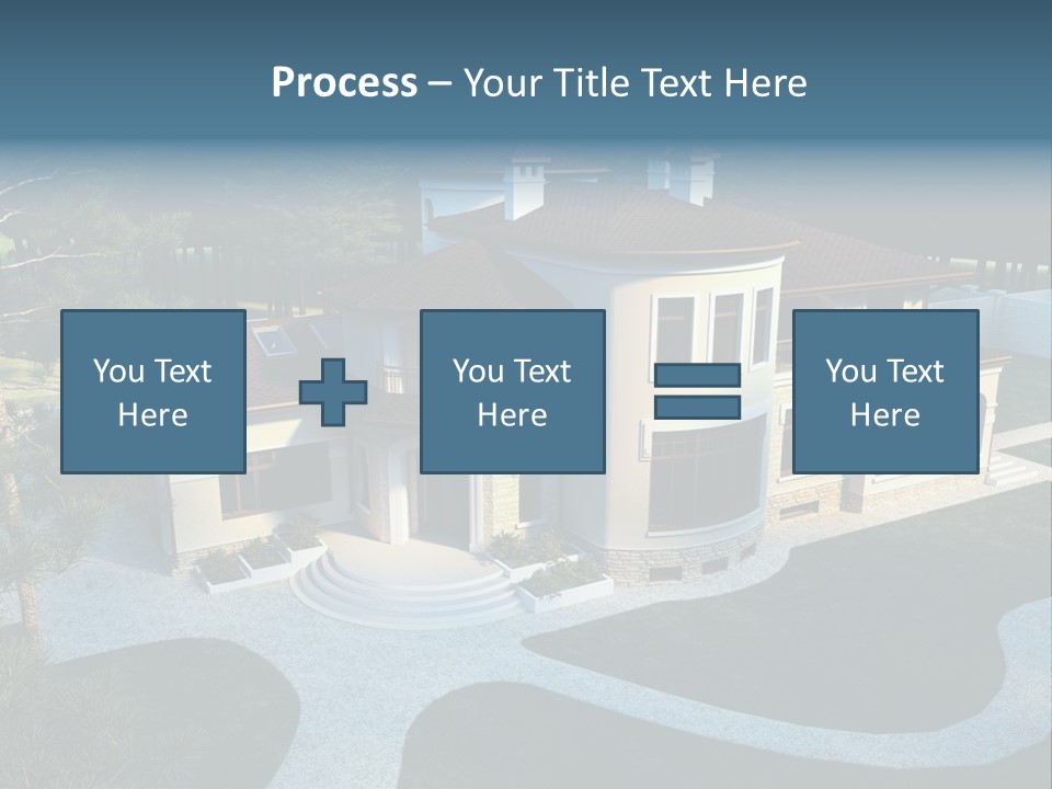 Grass Exterior Real PowerPoint Template