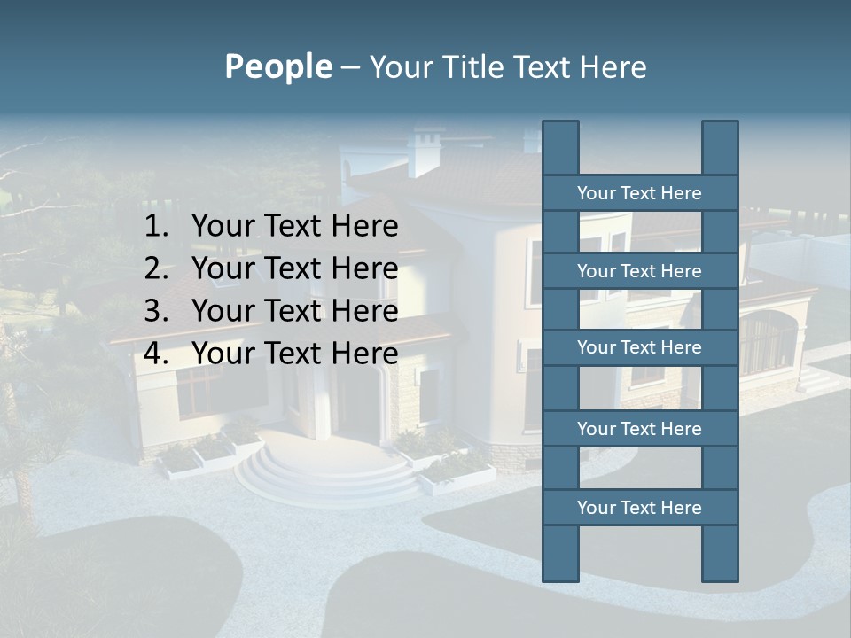 Grass Exterior Real PowerPoint Template