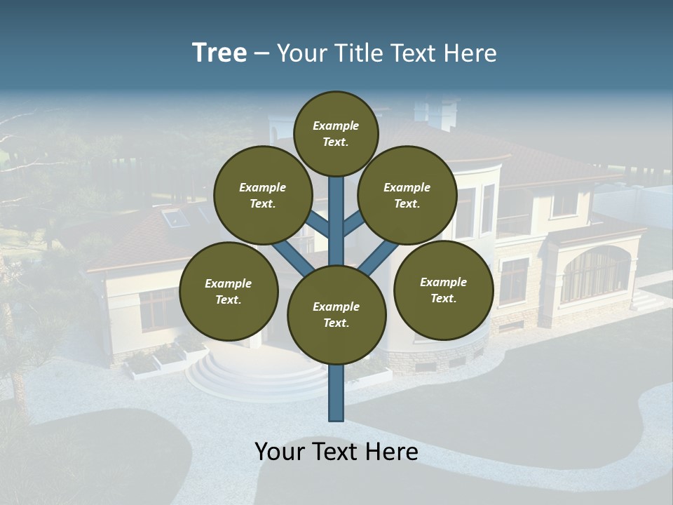 Grass Exterior Real PowerPoint Template