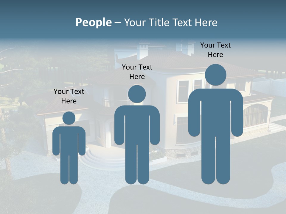 Grass Exterior Real PowerPoint Template