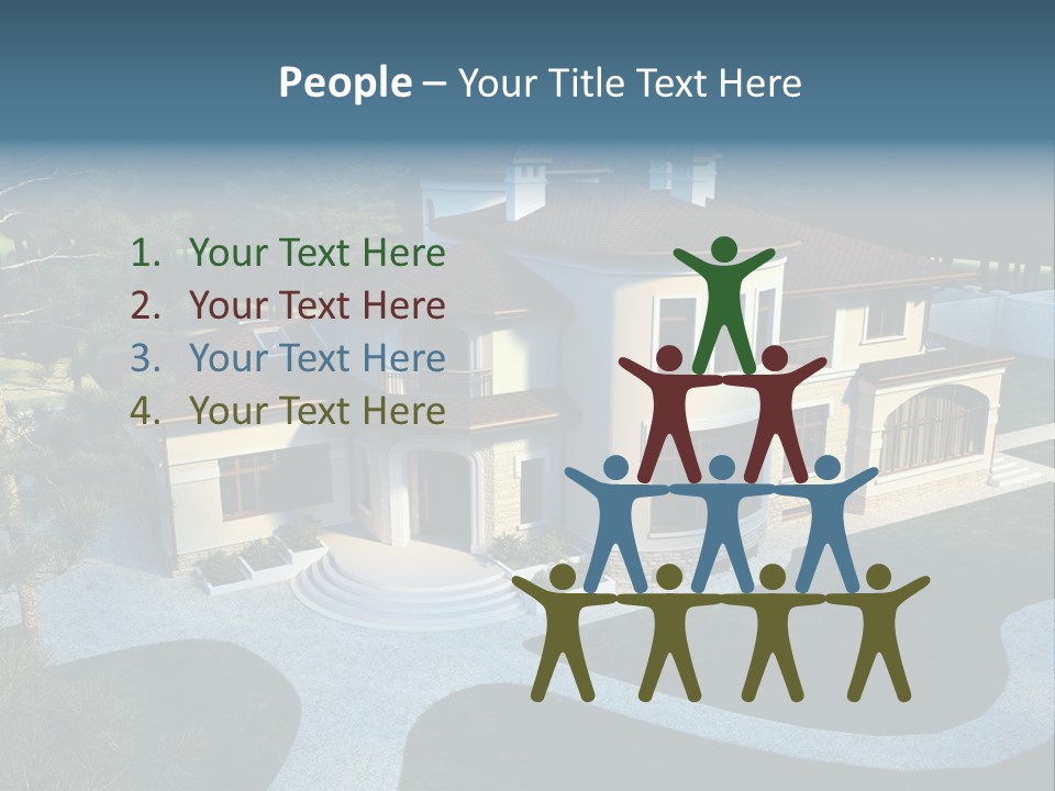 Grass Exterior Real PowerPoint Template