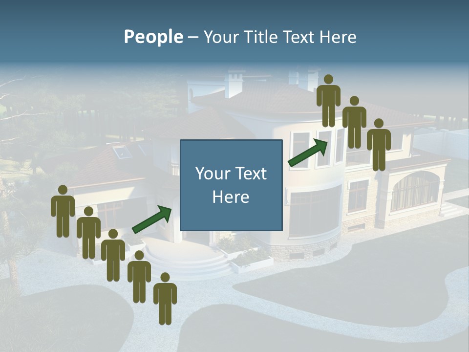 Grass Exterior Real PowerPoint Template