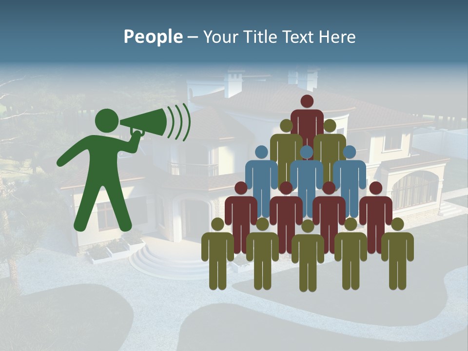 Grass Exterior Real PowerPoint Template