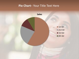 Adult Female Hispanic PowerPoint Template