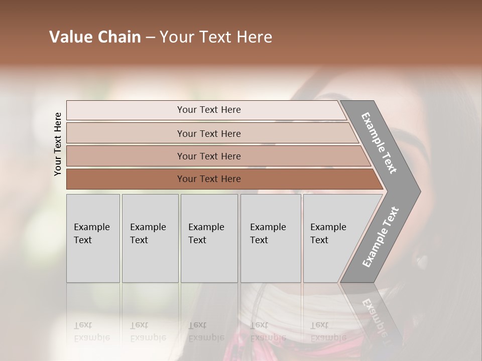 Adult Female Hispanic PowerPoint Template