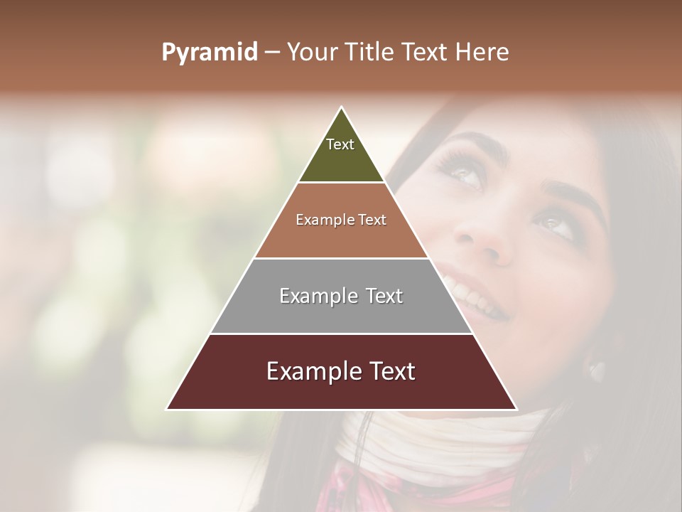 Adult Female Hispanic PowerPoint Template