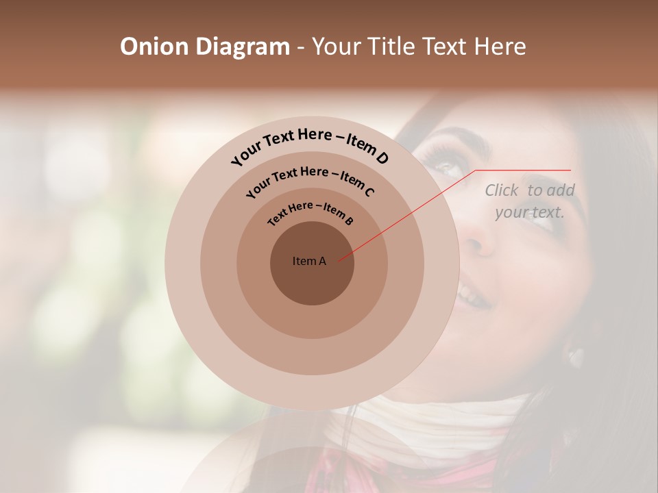 Adult Female Hispanic PowerPoint Template