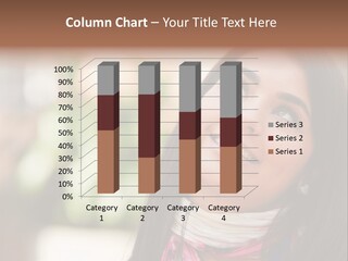 Adult Female Hispanic PowerPoint Template