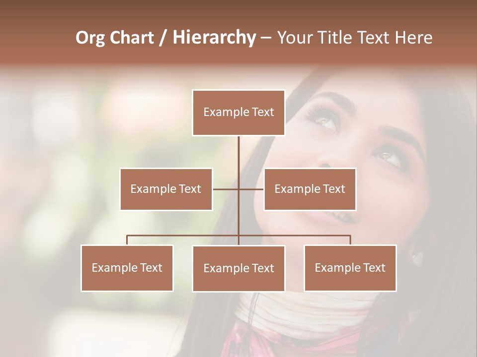 Adult Female Hispanic PowerPoint Template