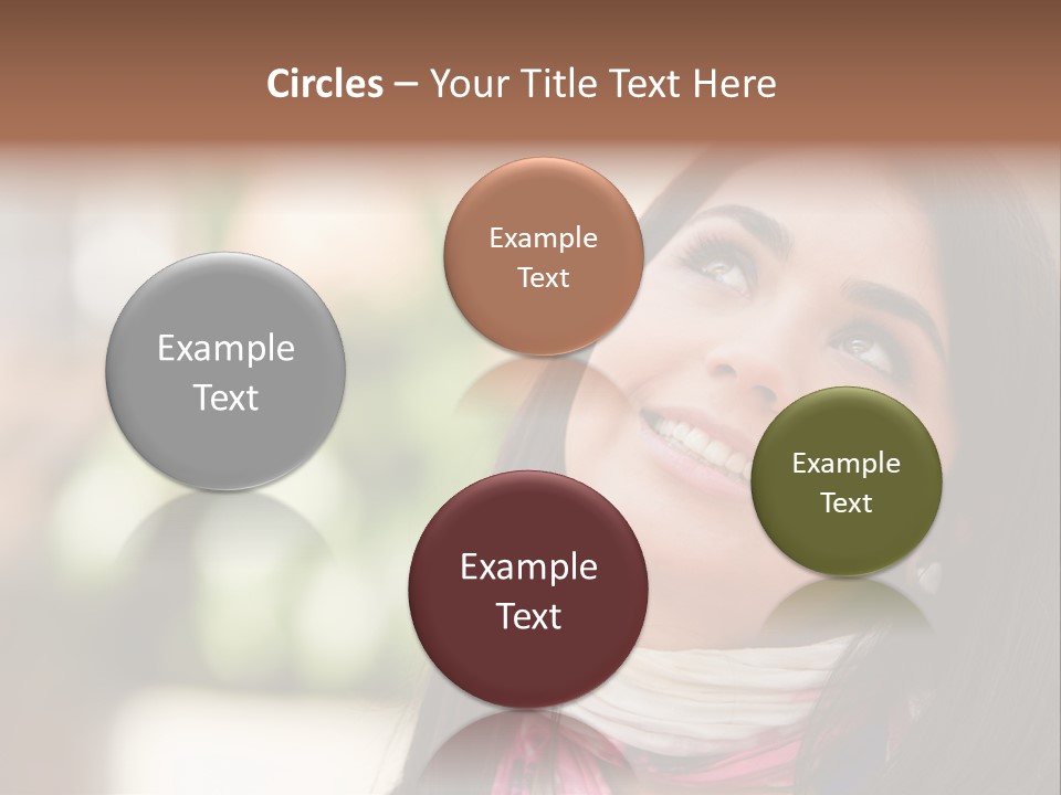 Adult Female Hispanic PowerPoint Template