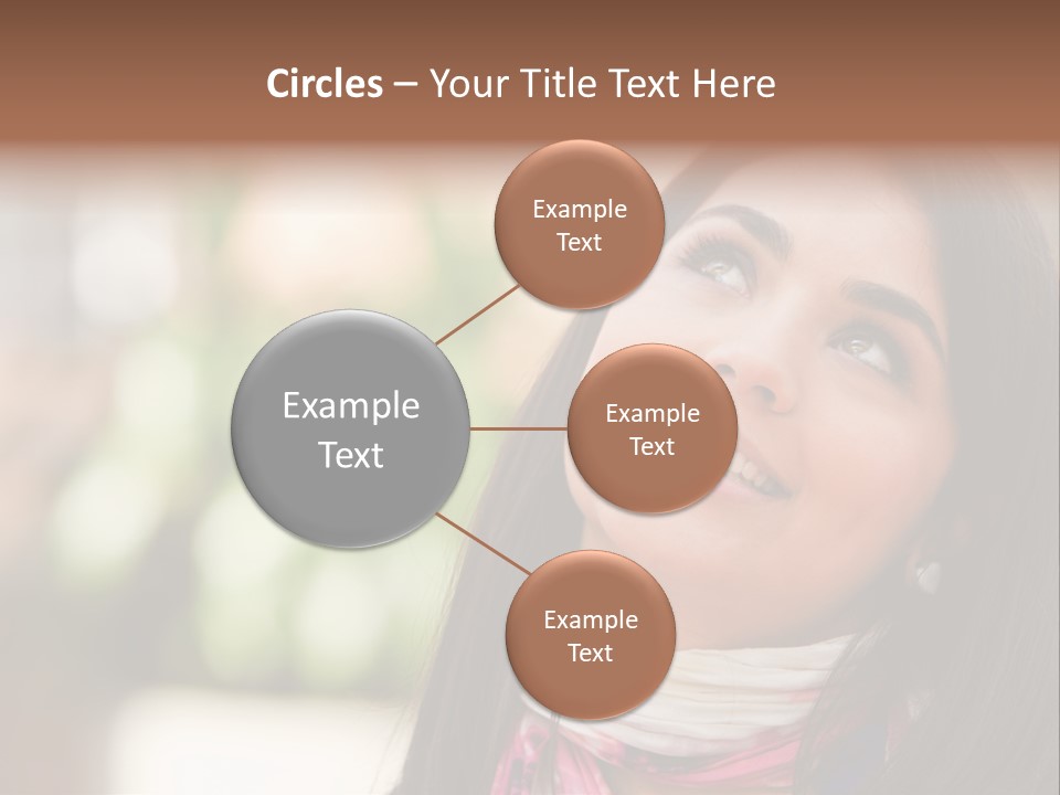 Adult Female Hispanic PowerPoint Template